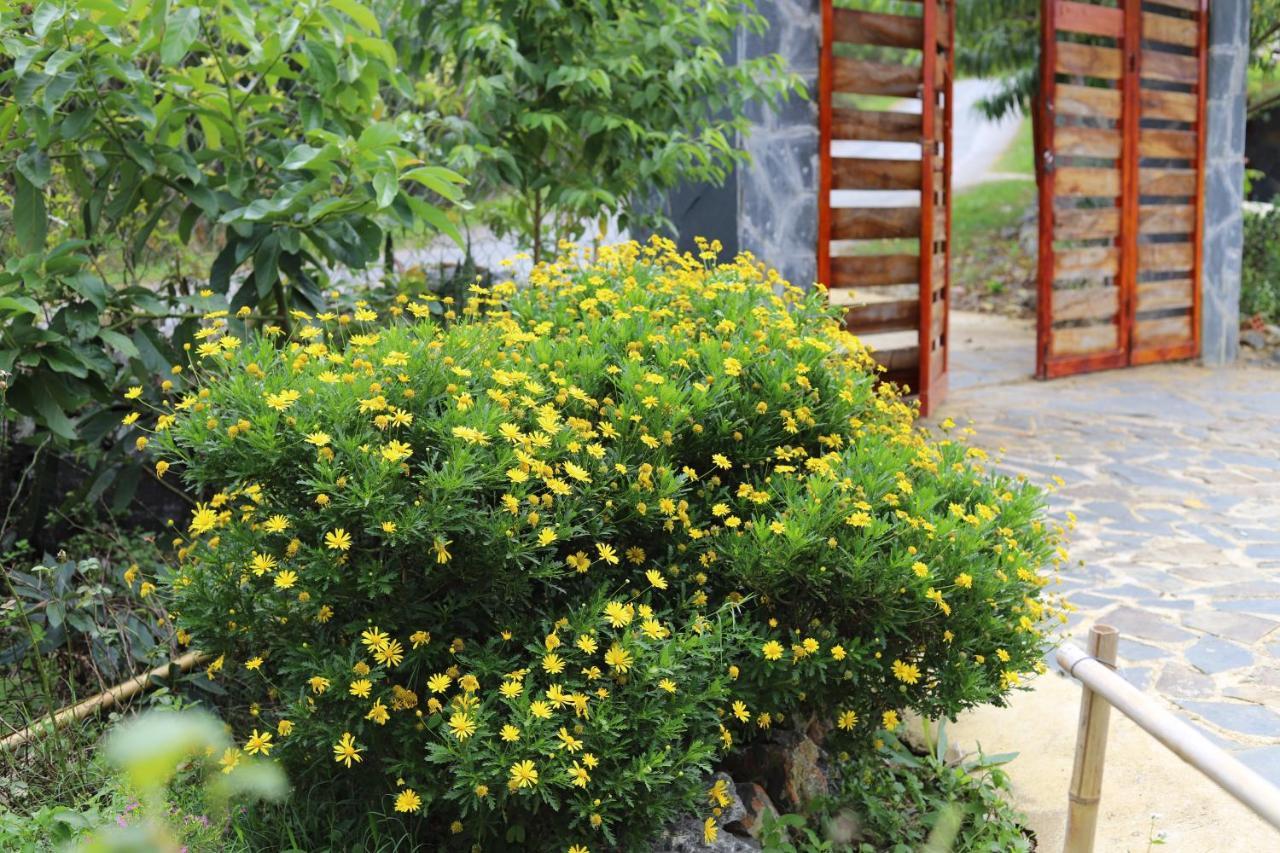 Ferienwohnung Moc Chau Peachy Garden Exterior foto
