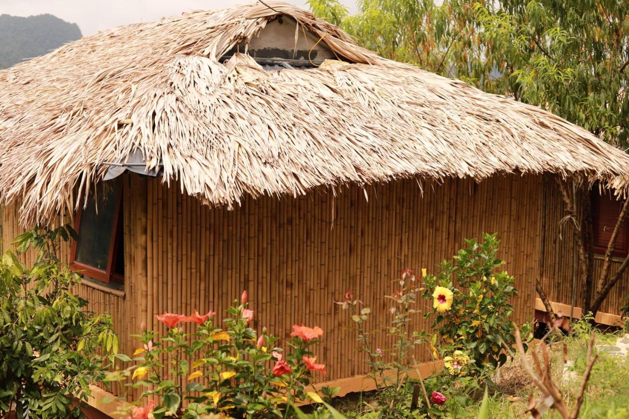Ferienwohnung Moc Chau Peachy Garden Exterior foto