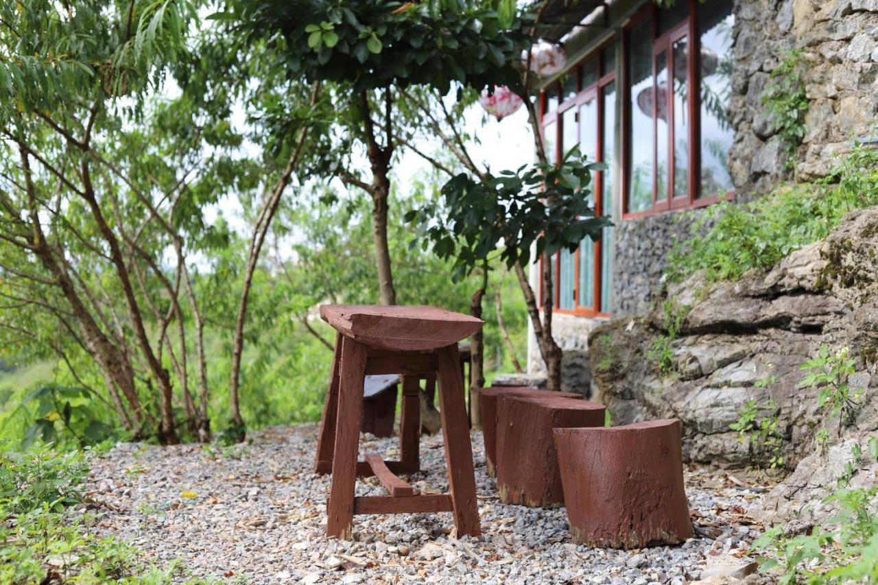 Ferienwohnung Moc Chau Peachy Garden Exterior foto