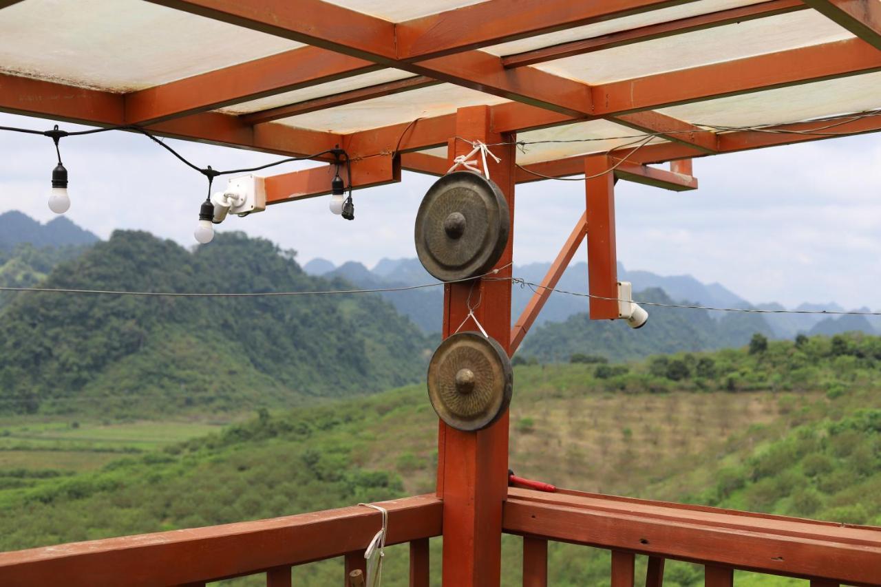 Ferienwohnung Moc Chau Peachy Garden Exterior foto