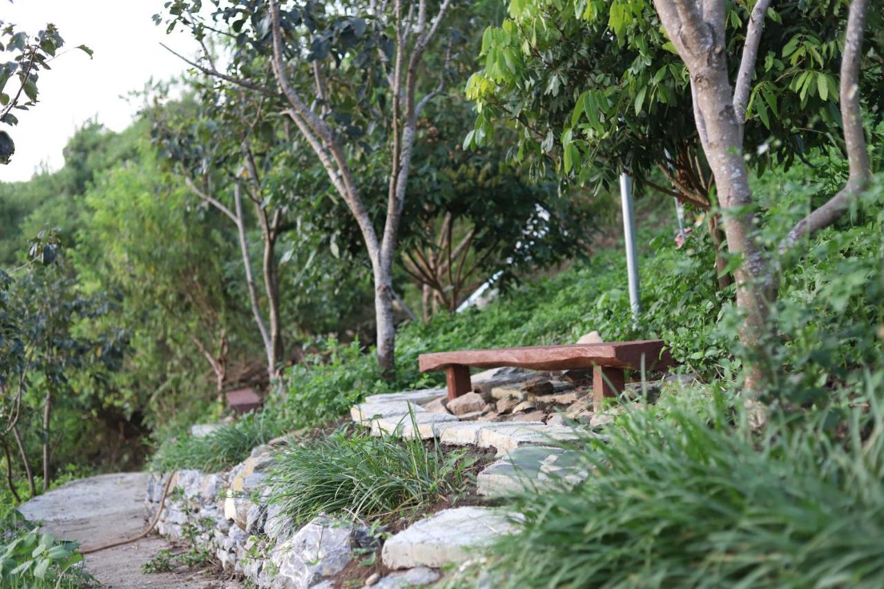 Ferienwohnung Moc Chau Peachy Garden Exterior foto