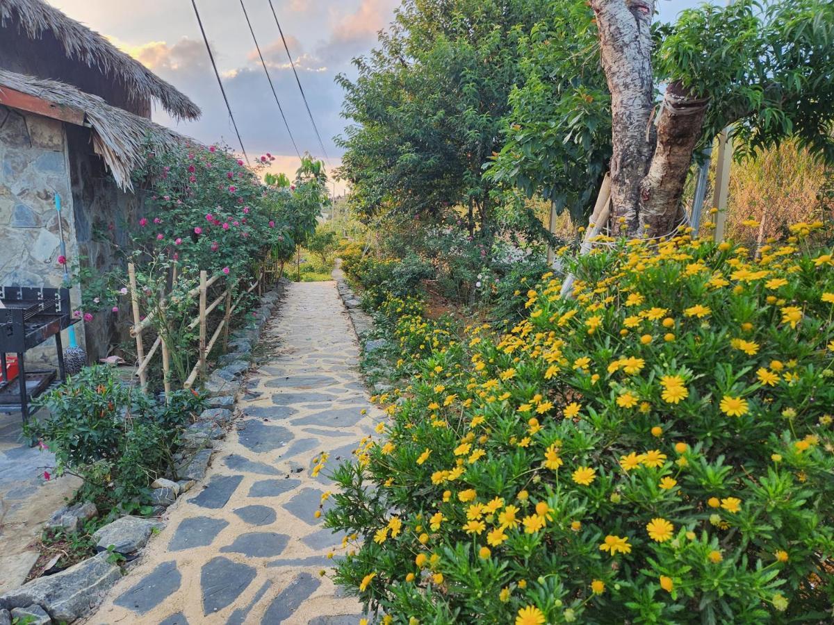 Ferienwohnung Moc Chau Peachy Garden Exterior foto