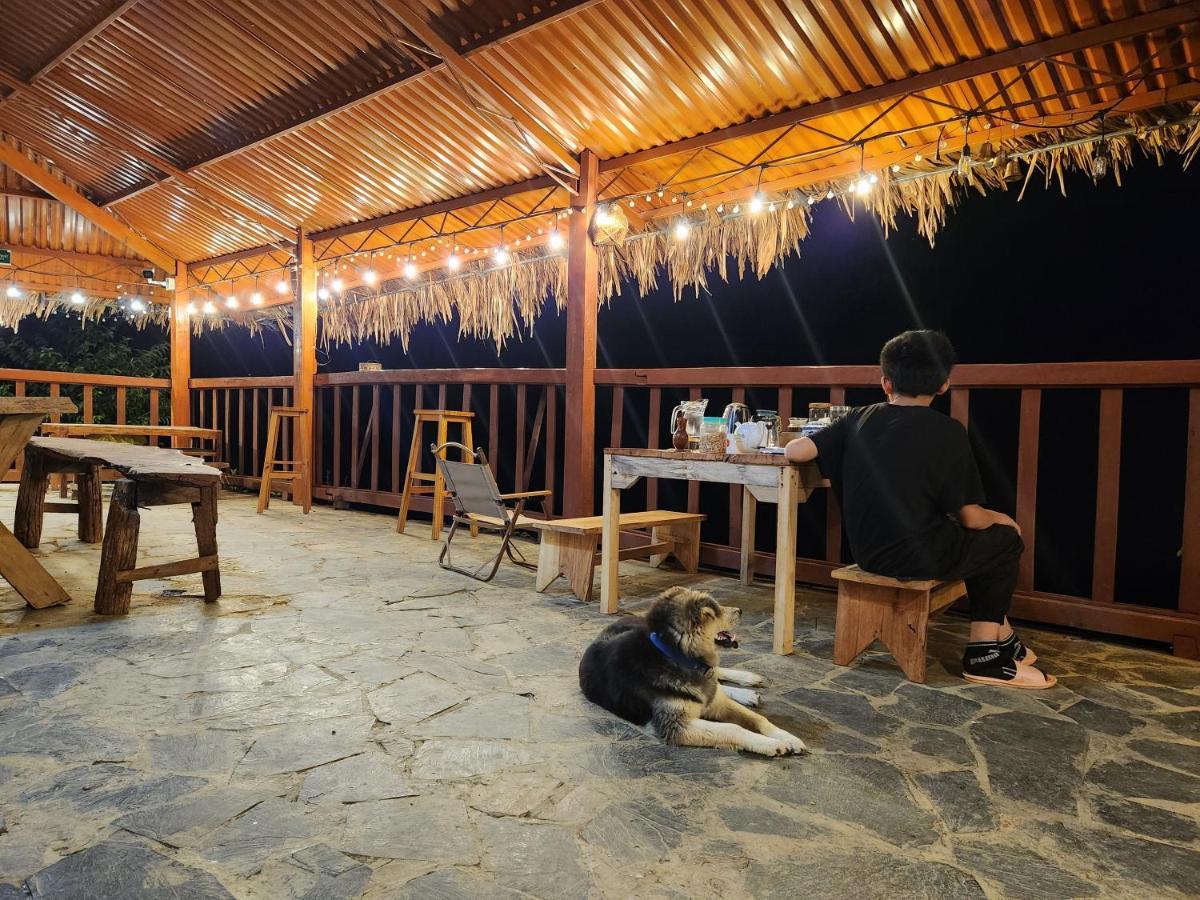 Ferienwohnung Moc Chau Peachy Garden Exterior foto