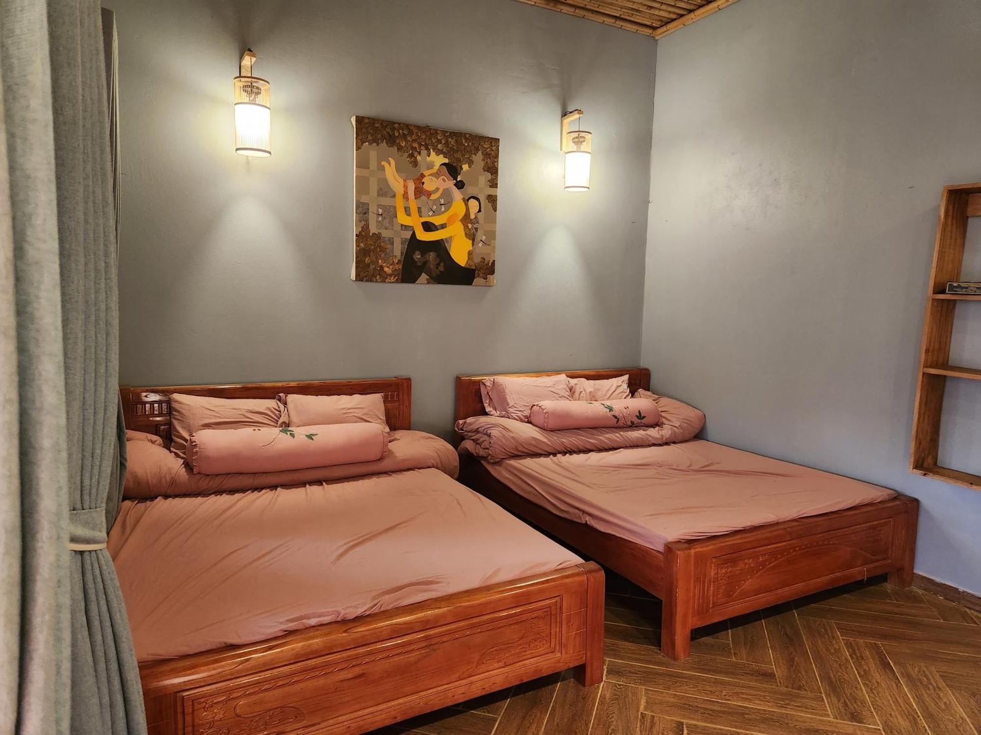 Ferienwohnung Moc Chau Peachy Garden Zimmer foto