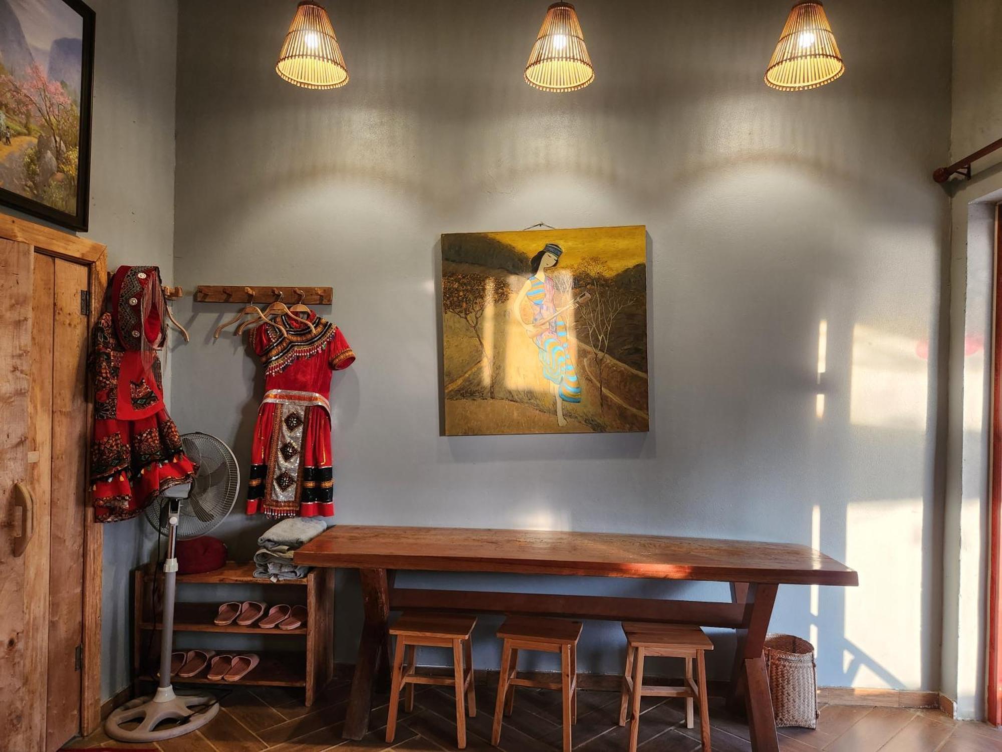 Ferienwohnung Moc Chau Peachy Garden Zimmer foto