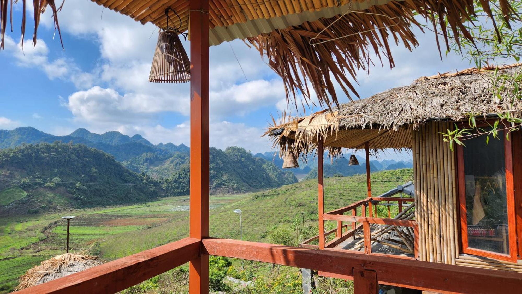 Ferienwohnung Moc Chau Peachy Garden Zimmer foto