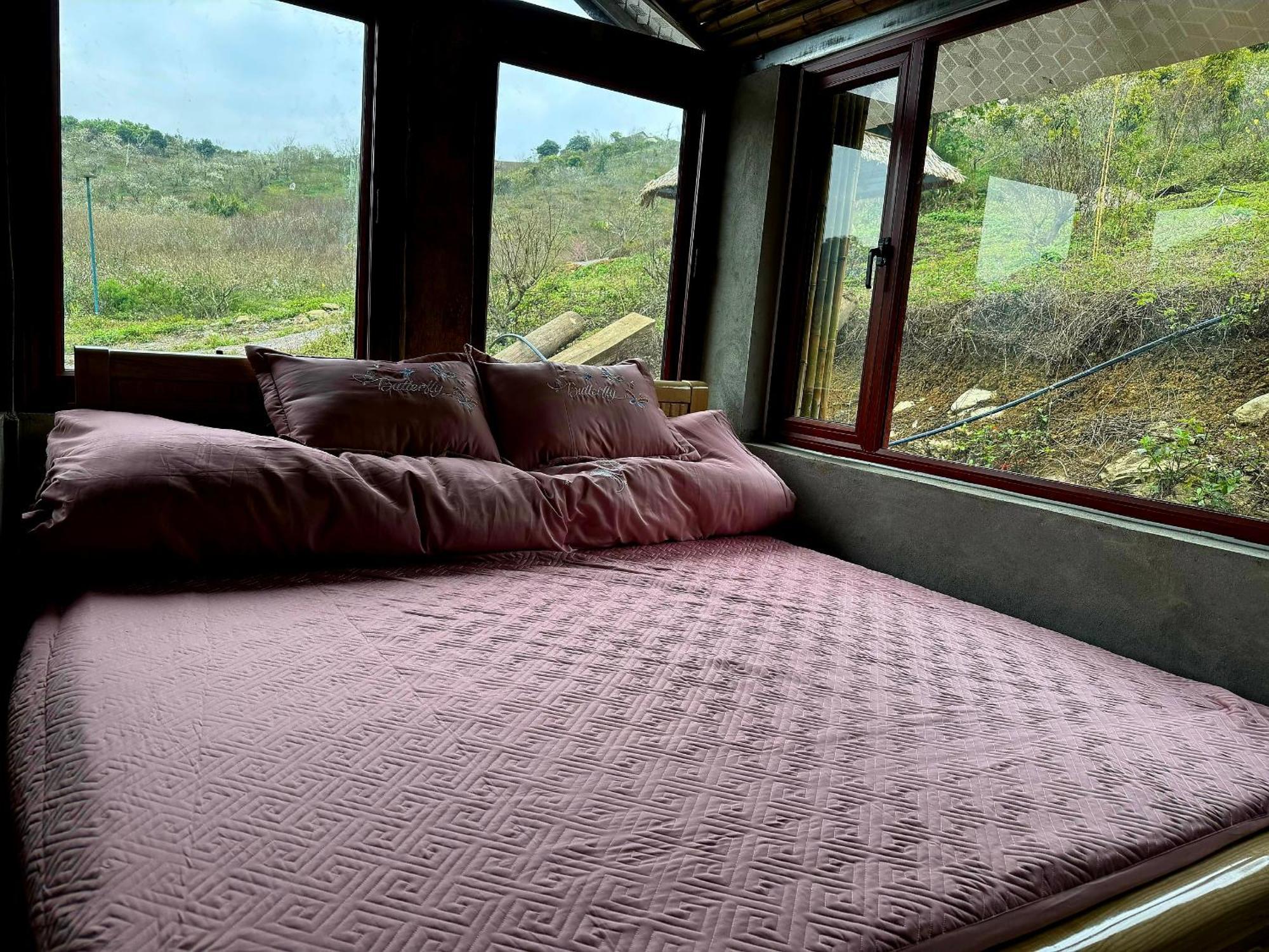 Ferienwohnung Moc Chau Peachy Garden Zimmer foto
